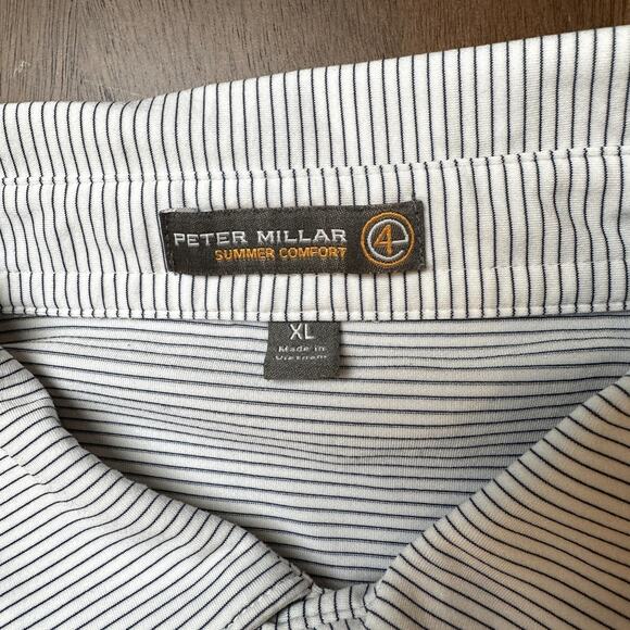 Peter Millar Polo Shirt Mens XL Summer Comfort Golf AT&T Pebble Beach Pro-Am - Picture 11 of 14